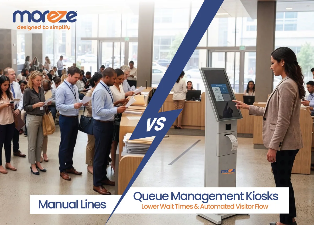 Why Queue Kiosks Are Replacing Manual Queue Management
