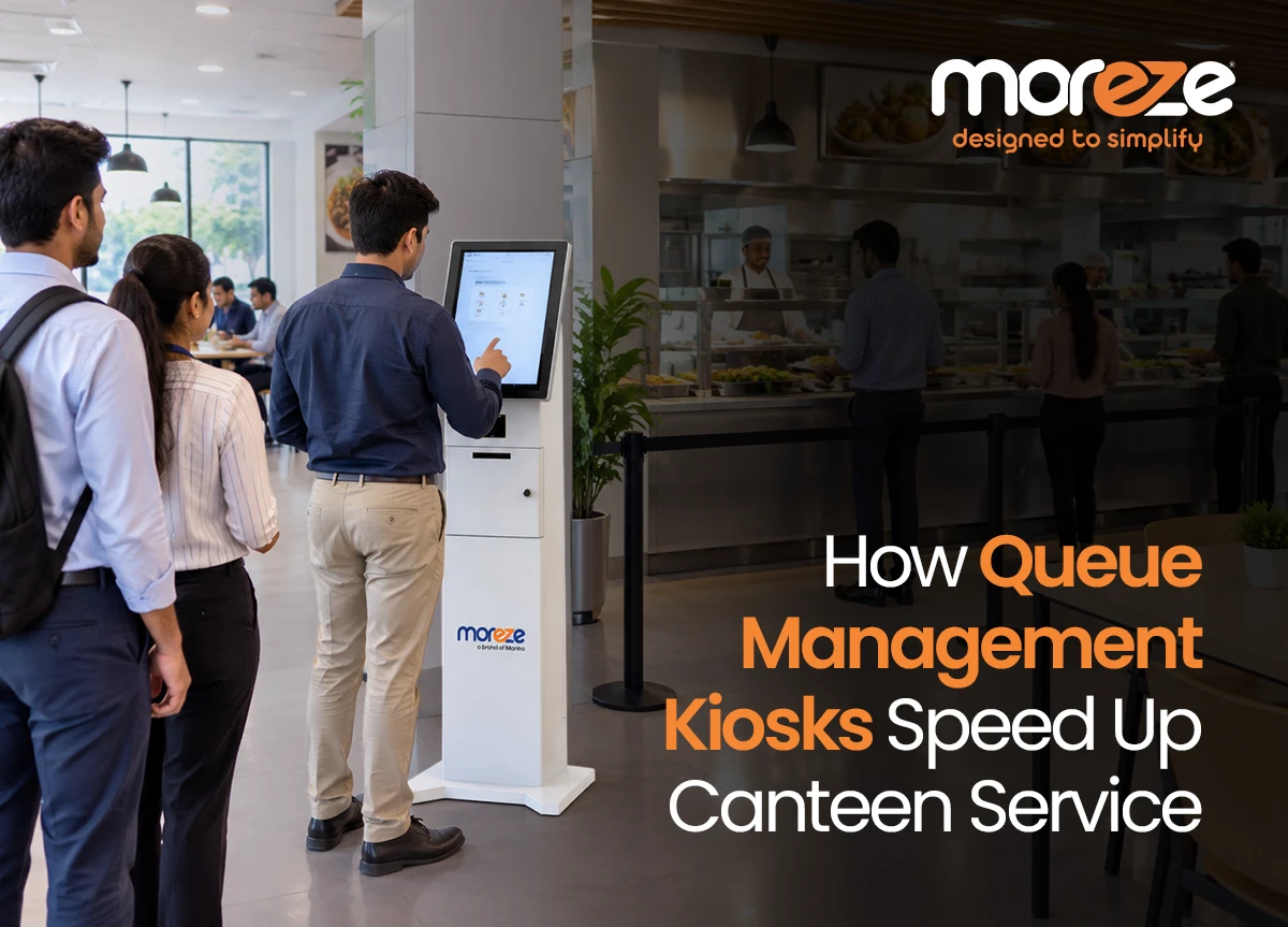 How to Reduce Canteen Queues and Improve Meal Service with Queue Management Kiosks