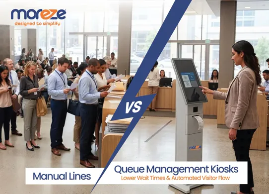 Why Queue Kiosks Are Replacing Manual Queue Management