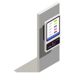 Wall Mount Kiosk